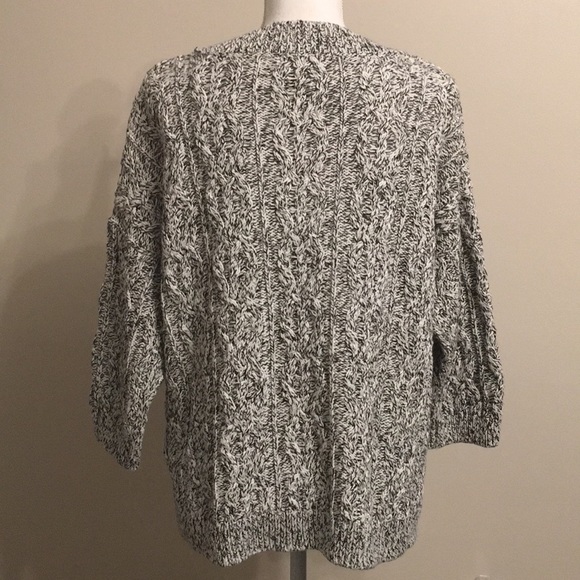 H&M Women’s Marled Cable Sweater - Picture 5 of 8